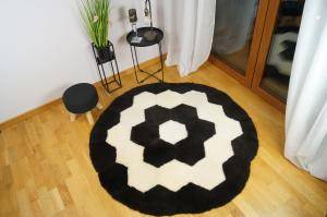 Schapenvachten  - Ronde tapijten - unique-round-carpets-sheepskin