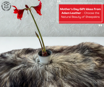 Schapenvachten  - Cadeau-ideeën voor Moederdag van Adam Leather – kies voor de natuurlijke schoonheid van schapenvachten
