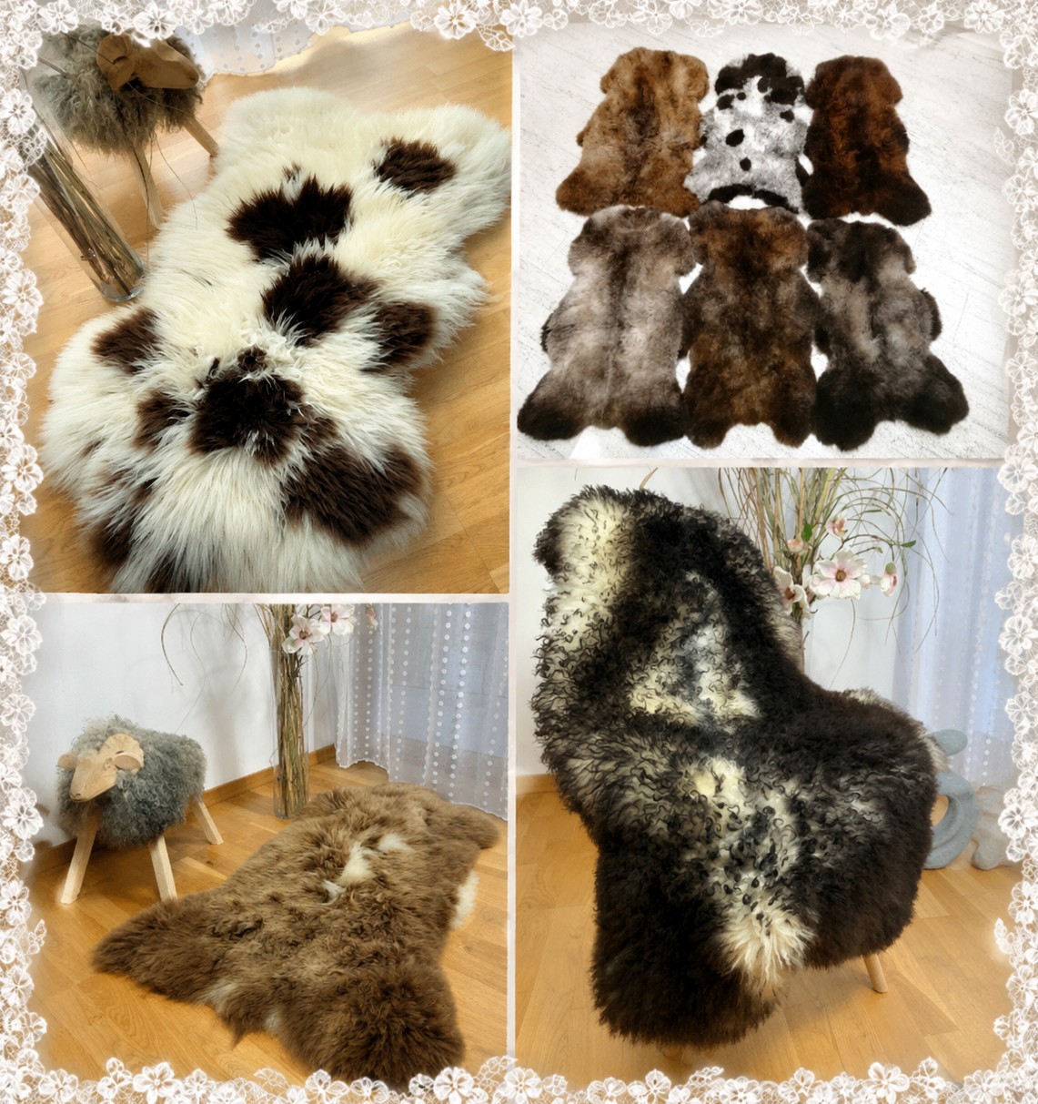 Schapenvachten  - Zorgvuldig geselecteerde, unieke schapenvellen van topkwaliteit, exclusief verkrijgbaar bij Adam Leather Tannery in Polen!
